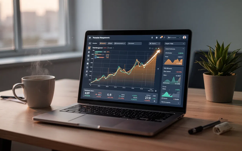 Kleine Unternehmen setzen auf Cashflow-KPIs und KI-Tools - Foto: über boerse-global.de