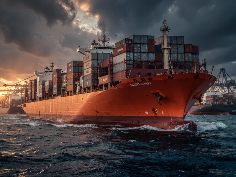 Containerschifffahrt 2026: Rekordflotte trifft auf chaotische Routen - Foto: über boerse-global.de