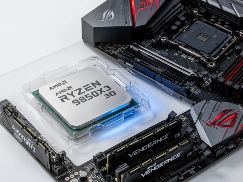 AMD Ryzen 7 9850X3D: Bundles als Rettungsanker in der Speicherkrise - Foto: über boerse-global.de