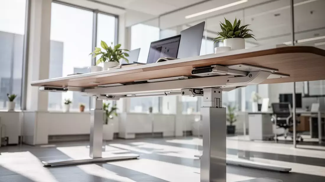 Höhenverstellbare Schreibtische werden zum Büro-Standard - Bild: über boerse-global.de
