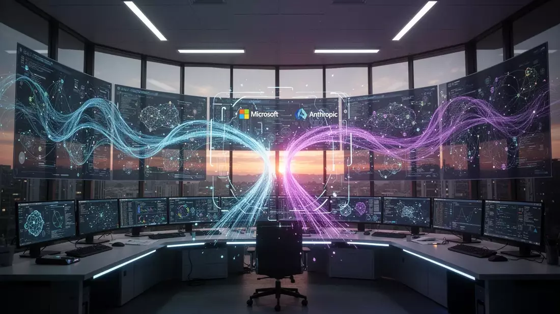 Microsoft und Salesforce treiben KI-Agenten in Unternehmen voran - Bild: über boerse-global.de