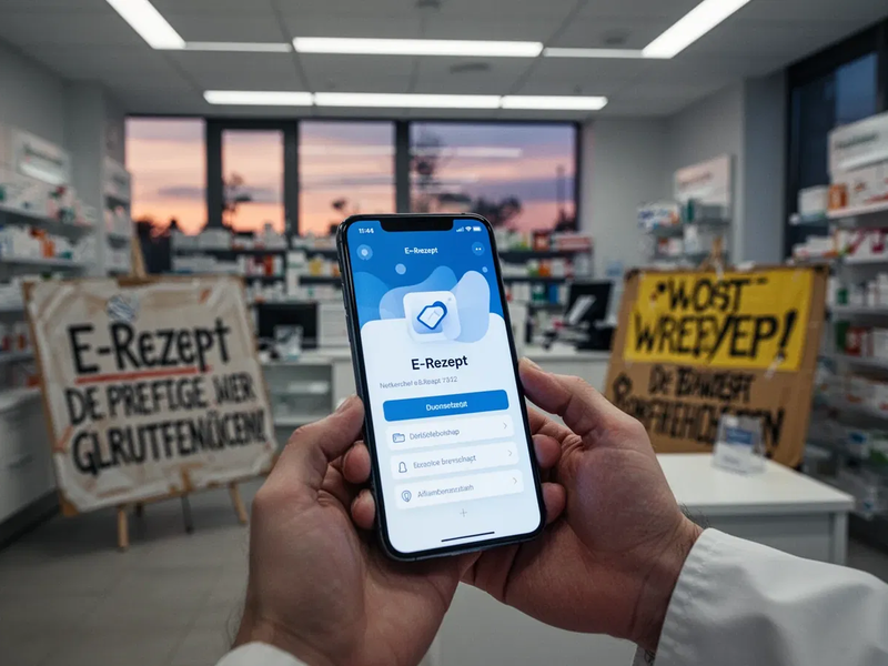 E-Rezept: Digitaler Fortschritt trifft auf Apotheken-Proteste - Foto: über boerse-global.de