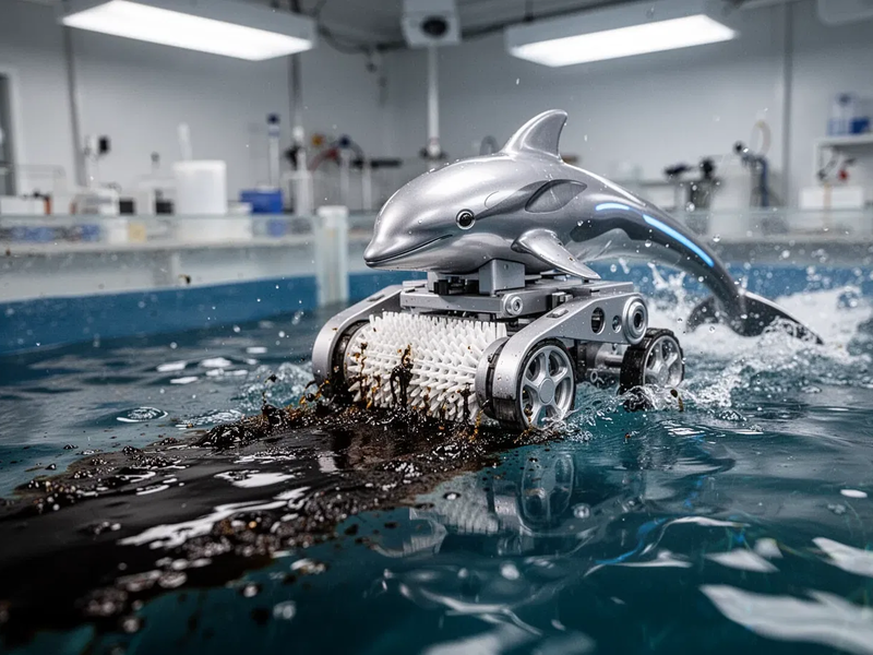 Electronic Dolphin: Roboter soll Ölteppiche umweltfreundlich beseitigen - Foto: über boerse-global.de