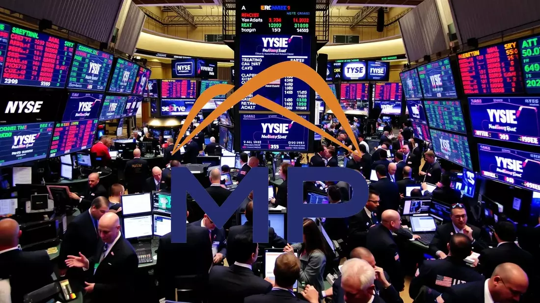 MP Materials avanza en su estrategia vertical con una nueva planta de imanes en Texas Illustration mit AI erstellt übermittelt durch boerse-global.de