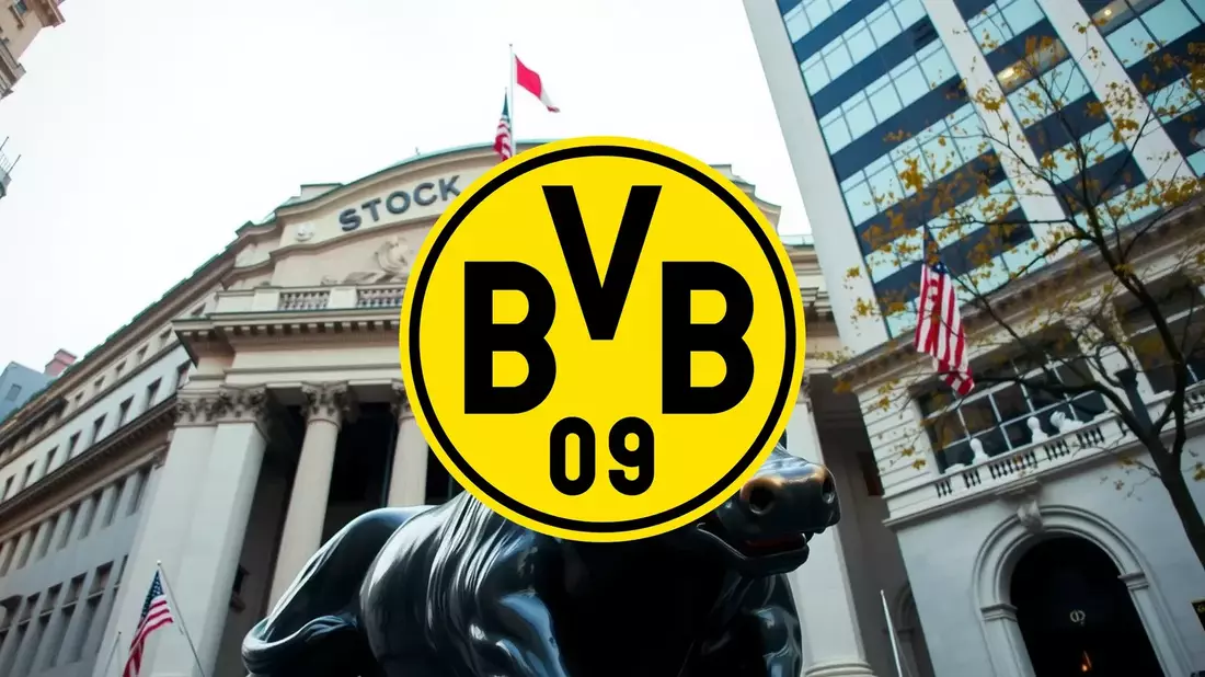 Financial Setback for Borussia Dortmund Following Champions League Exit Illustration mit AI erstellt übermittelt durch boerse-global.de