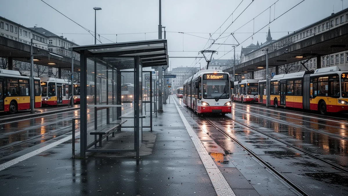 Verdi-Streik legt Saarland drei Tage lahm - Foto: über boerse-global.de