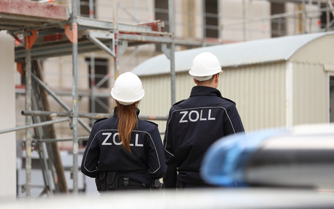 GZD: Zoll überprüft das Baugewerbe - bundesweite Schwerpunktprüfung - Foto: presseportal.de