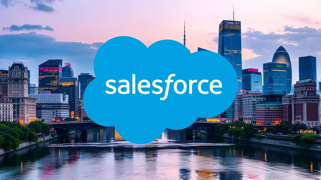 Salesforce: Un año récord en ventas que la cotización no celebra Illustration mit AI erstellt übermittelt durch boerse-global.de