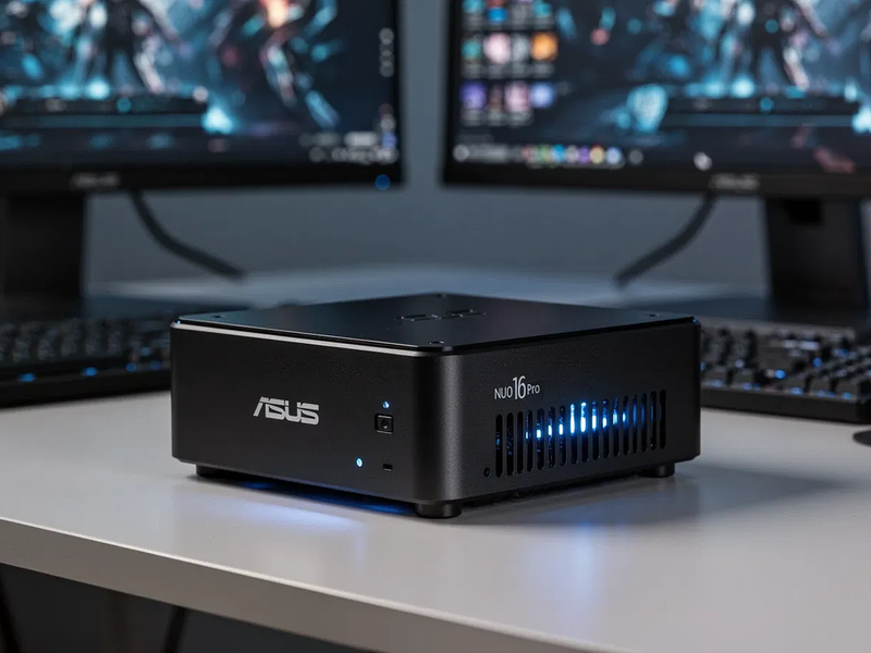 ASUS NUC 16 Pro: Mini-PC mit Panther-Lake-CPU und 180 TOPS KI-Power startet - Foto: über boerse-global.de