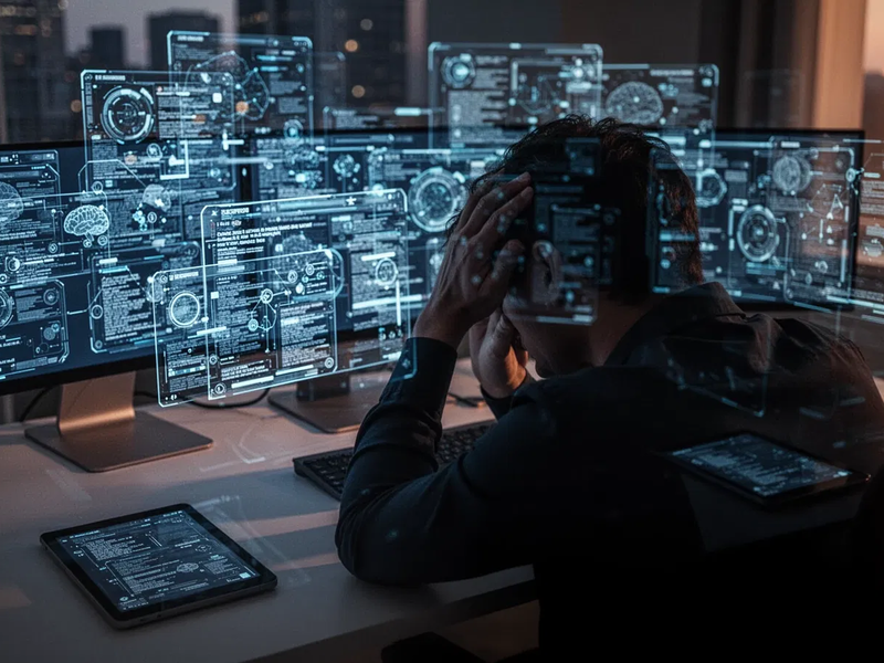 KI im Job verursacht „Brain Fry“ bei Mitarbeitern - Foto: über boerse-global.de