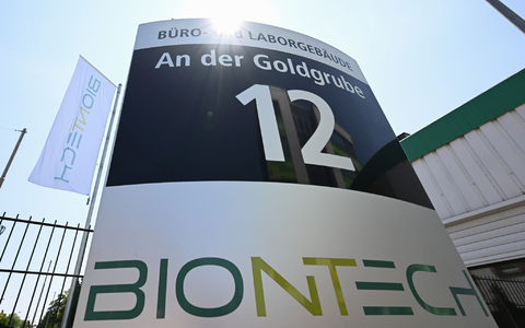 Die Adresse des Biontech-Sitzes in Mainz lautet «An der Goldgrube 12», das passte jahrelang sehr gut zu den Milliardengewinnen. (Archivbild) - Foto: Arne Dedert/dpa