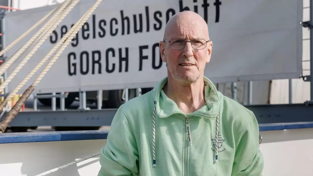 Donnerstag ist Kempckes Verabschiedung an Bord. - Bild: Markus Scholz/dpa