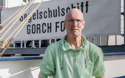 Donnerstag ist Kempckes Verabschiedung an Bord. - Foto: Markus Scholz/dpa