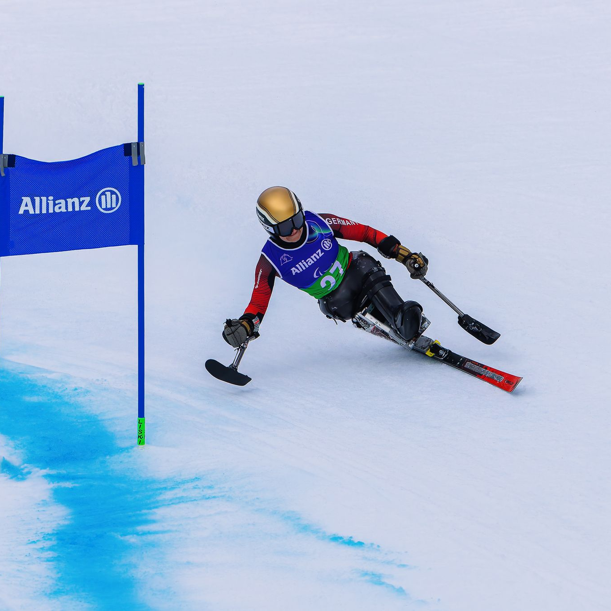 Auf dem Weg zu Silber: Anna-Lena Forster. - Foto: Philipp von Ditfurth/dpa