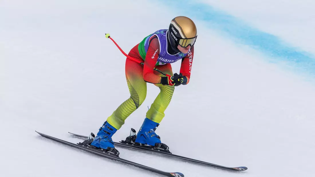 In rasender Fahrt: Andrea Rothfuss. - Bild: Philipp von Ditfurth/dpa
