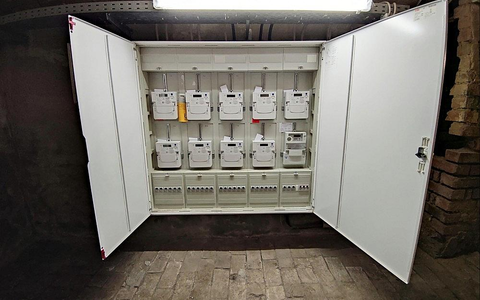 Moderne Stromzähler (Archiv) - Foto: via dts Nachrichtenagentur
