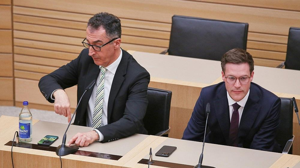 Cem Özdemir und Manuel Hagel am 08.03.2026 - Foto: via dts Nachrichtenagentur