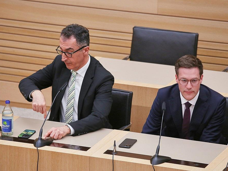 Cem Özdemir und Manuel Hagel am 08.03.2026 - Foto: via dts Nachrichtenagentur
