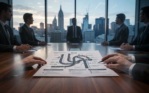 Symbol: Roadmap im Fokus - Foto: über boerse-global.de