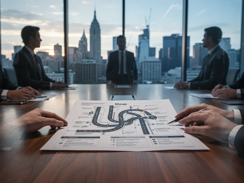 Symbol: Roadmap im Fokus - Foto: über boerse-global.de