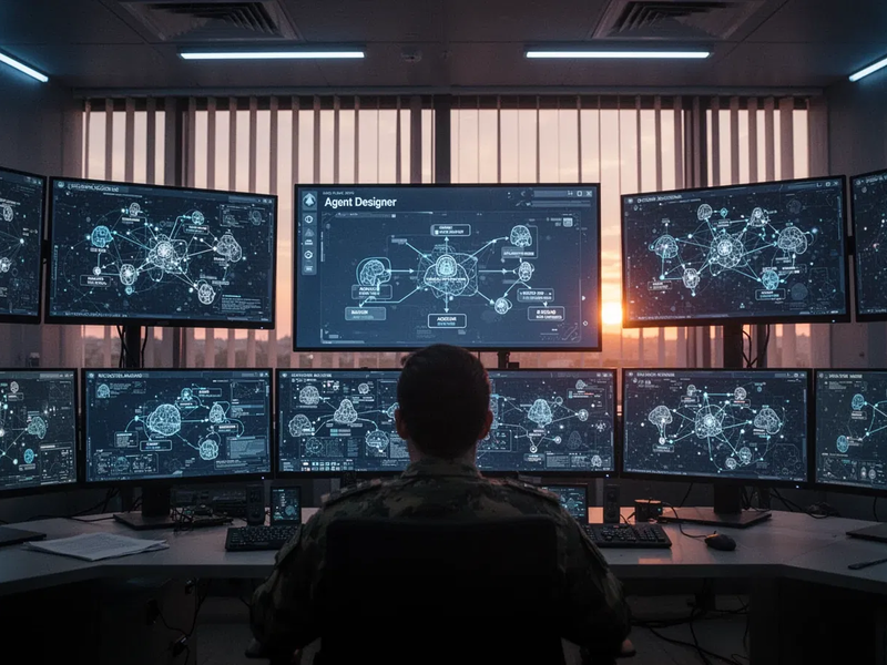 Google baut Militär-KI mit Agent Designer massiv aus - Foto: über boerse-global.de