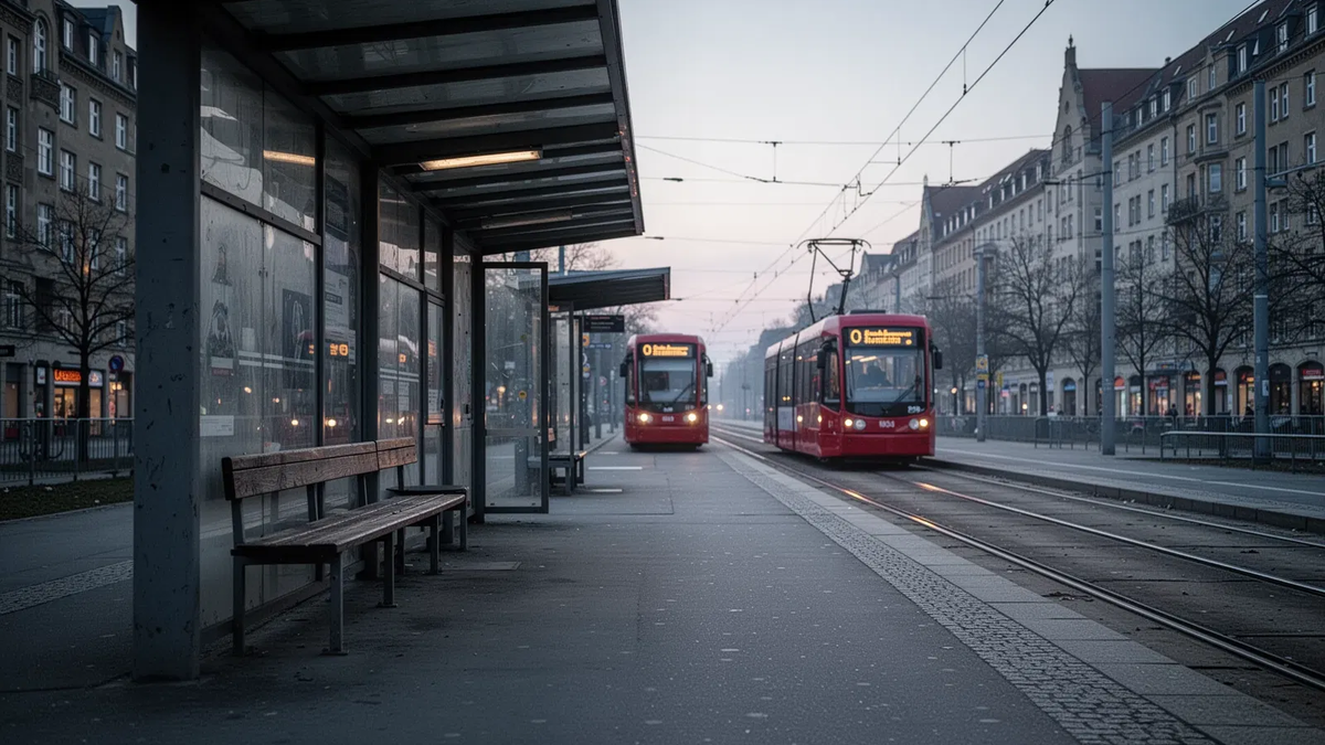 Verdi-Warnstreiks legen Sachsens Nahverkehr lahm - Foto: über boerse-global.de