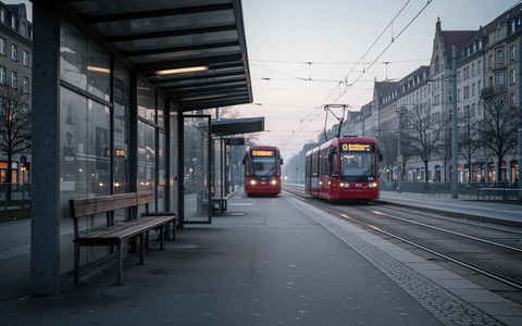 Verdi-Warnstreiks legen Sachsens Nahverkehr lahm - Foto: über boerse-global.de
