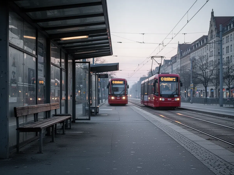 Verdi-Warnstreiks legen Sachsens Nahverkehr lahm - Foto: über boerse-global.de