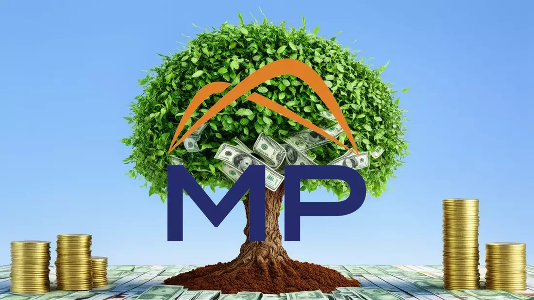 MP Materials: La acción se prepara para un impulso decisivo Illustration mit AI erstellt übermittelt durch boerse-global.de