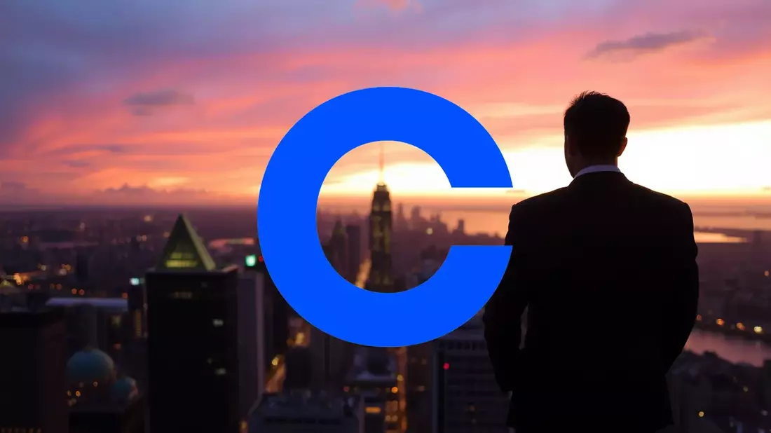 Coinbase Shares Gain Momentum from Renewed Cryptocurrency ETF Inflows Illustration mit AI erstellt übermittelt durch boerse-global.de