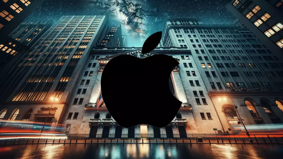 Apple: Una ambiciosa presentación de productos que no oculta sus desafíos en inteligencia artificial Illustration mit AI erstellt übermittelt durch boerse-global.de