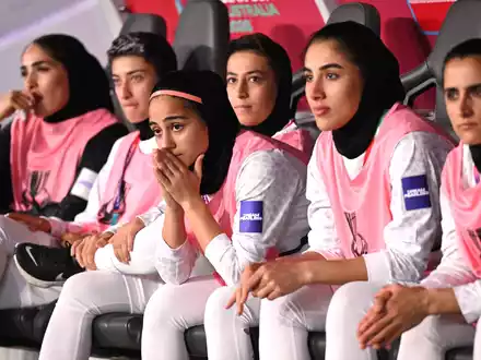 Das iranische Team hatte vor dem ersten Gruppenspiel bei der Nationalhymne geschwiegen.  - Foto: Dave Hunt/AAP/dpa