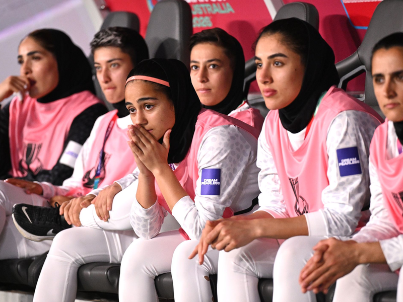 Das iranische Team hatte vor dem ersten Gruppenspiel bei der Nationalhymne geschwiegen.  - Foto: Dave Hunt/AAP/dpa