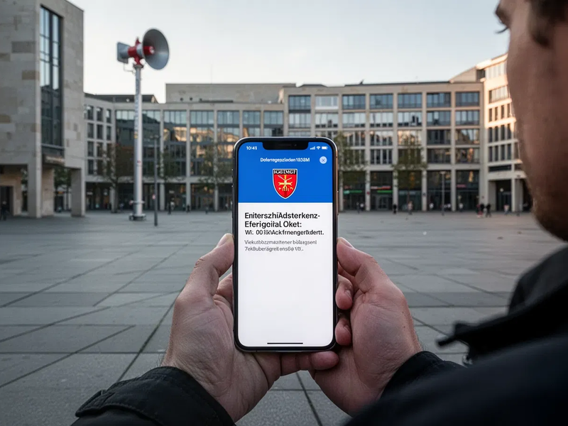 Deutschland testet Großalarm: Millionen Handys klingeln am 12. März - Foto: über boerse-global.de