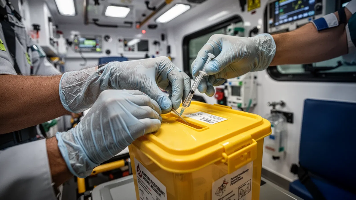 Nadelstichverletzungen: Dauerrisiko für Rettungskräfte - Foto: über boerse-global.de