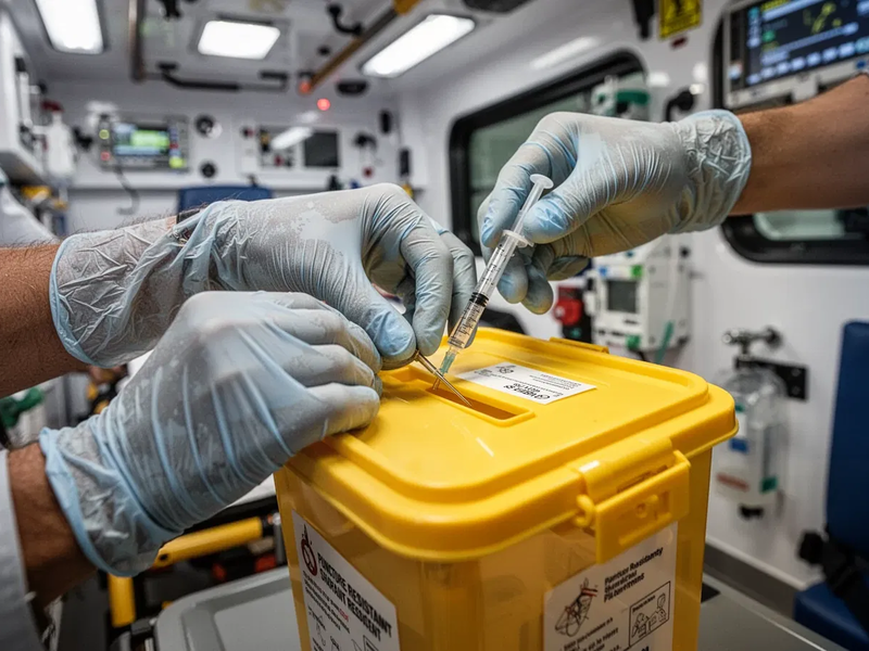 Nadelstichverletzungen: Dauerrisiko für Rettungskräfte - Foto: über boerse-global.de