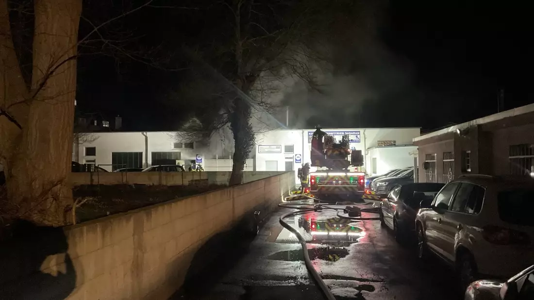 FW-DO: Brand in einer Kfz-Werkstatt in Mitte Nord - Bild: presseportal.de