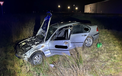 POL-PDLD: A65/AS LD-Zentrum - Von der Fahrbahn abgekommen - Foto: presseportal.de