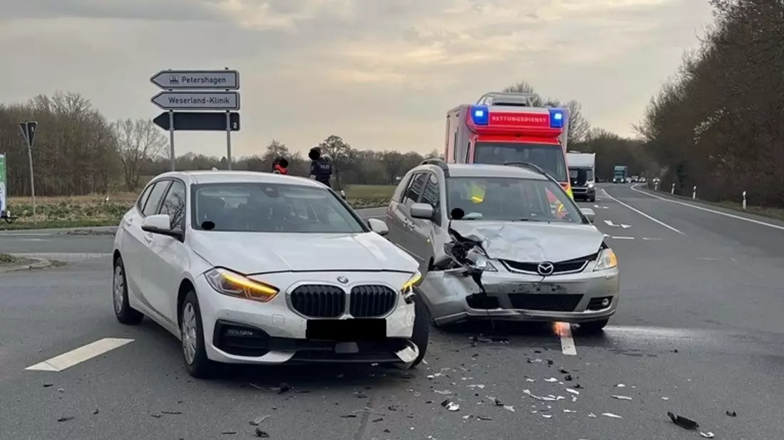 POL-MI: Autos kollidieren in Eldagsen - Bild: presseportal.de