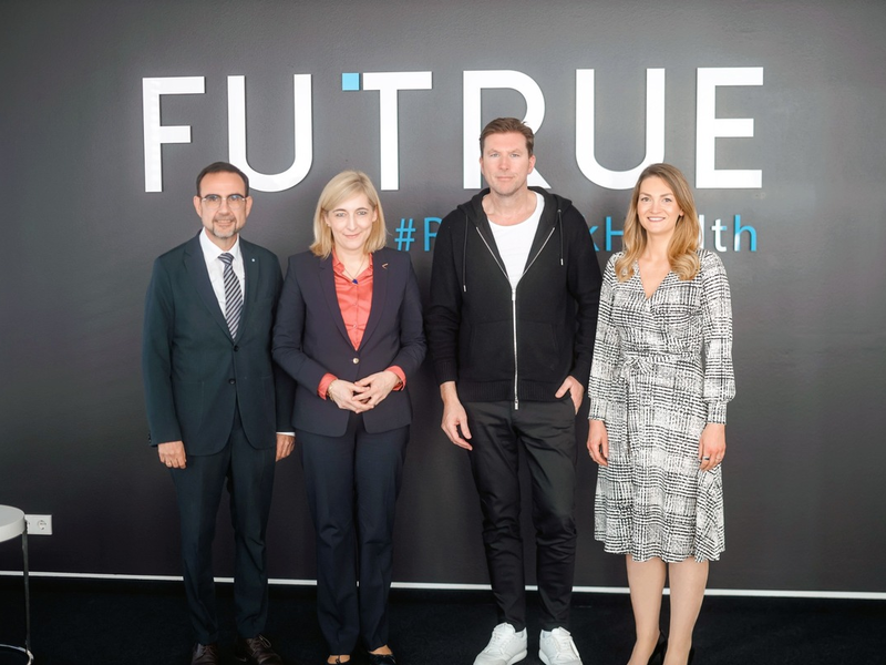 Bundesgesundheitsministerin Nina Warken, Bayerns Gesundheitsministerin Judith Gerlach und CSU-Fraktionschef Klaus Holetschek besuchen FUTRUE - Foto: presseportal.de