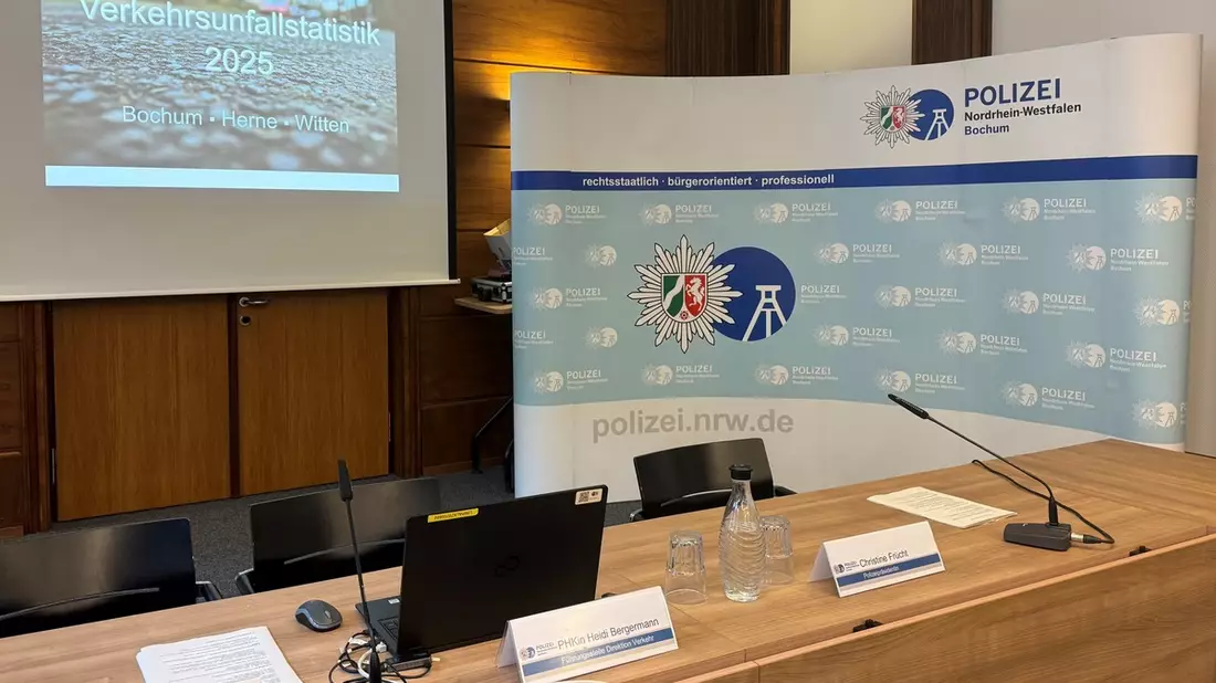 POL-BO: Polizeiliche Verkehrsunfallstatistik 2025 für Bochum, Herne und Witten - Bild: presseportal.de