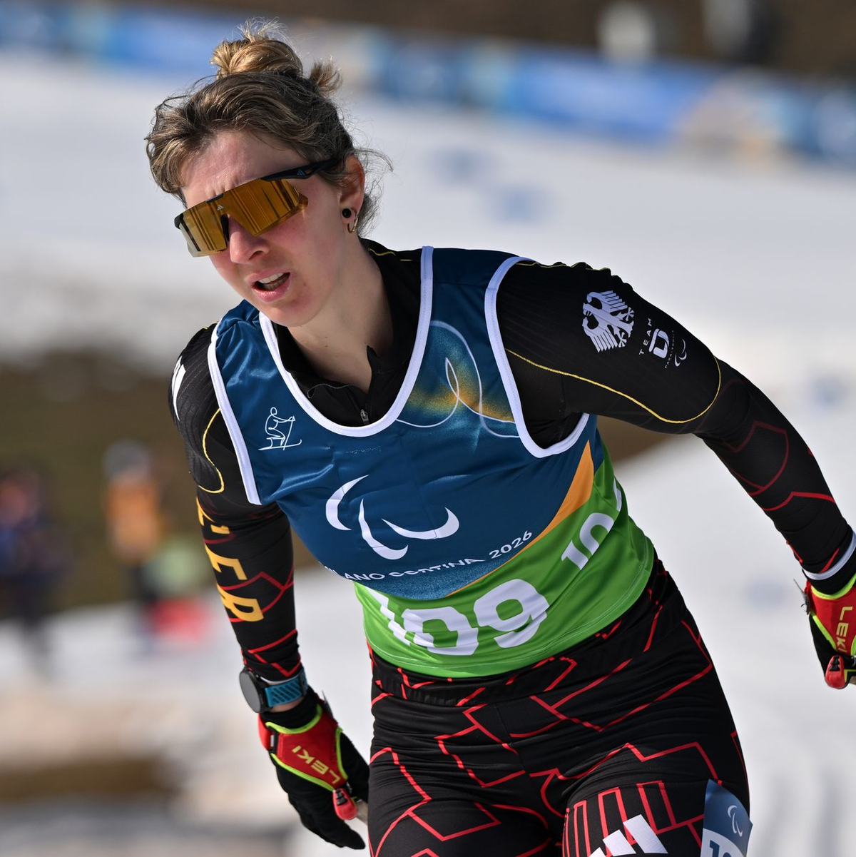 Musste ihr Rennen abbrechen: Kathrin Marchand.  - Foto: Martin Schutt/dpa