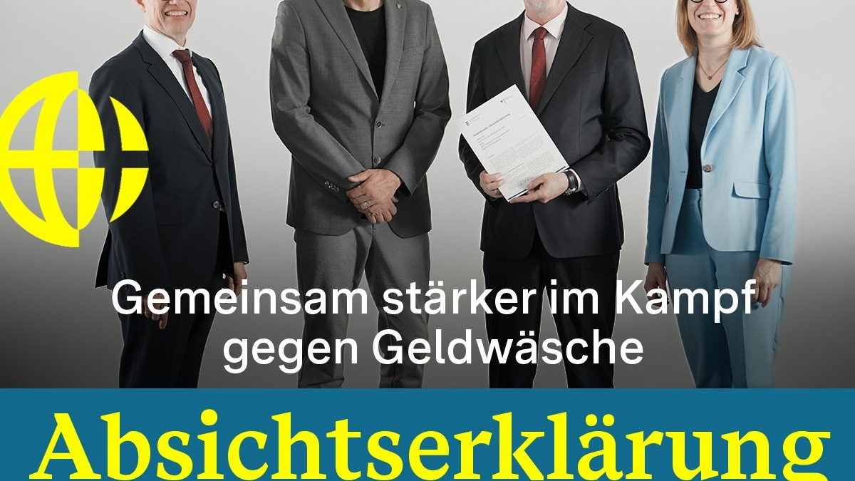LKA-BW: Taskforce Finanzkriminalität Baden-Württemberg und Financial Intelligence Unit unterzeichnen gemeinsame Absichtserklärung - Foto: presseportal.de