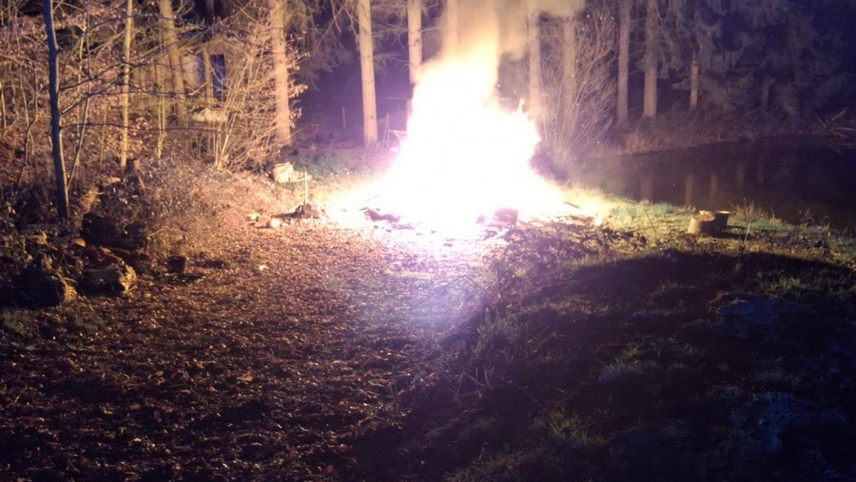 POL-PIKUS: Illegale Abfallverbrennung - Foto: presseportal.de