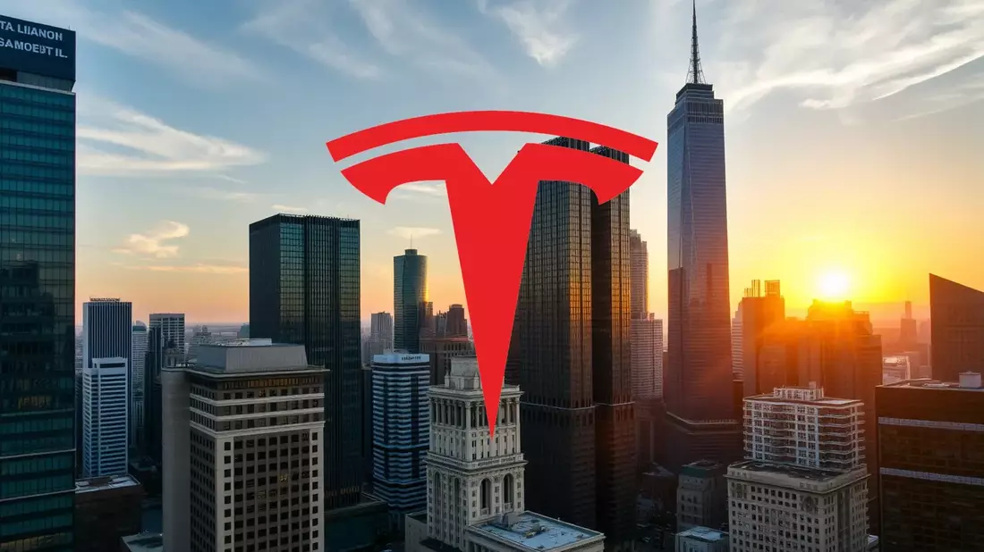 Tesla se Afianza en China con un Repunte en Entregas Illustration mit AI erstellt übermittelt durch boerse-global.de
