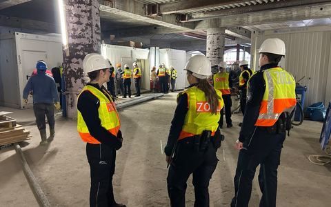 HZA-HH: Zoll prüft Großbaustellen in Hamburg//Bundesweite Schwerpunktprüfung im Baugewerbe - Foto: presseportal.de