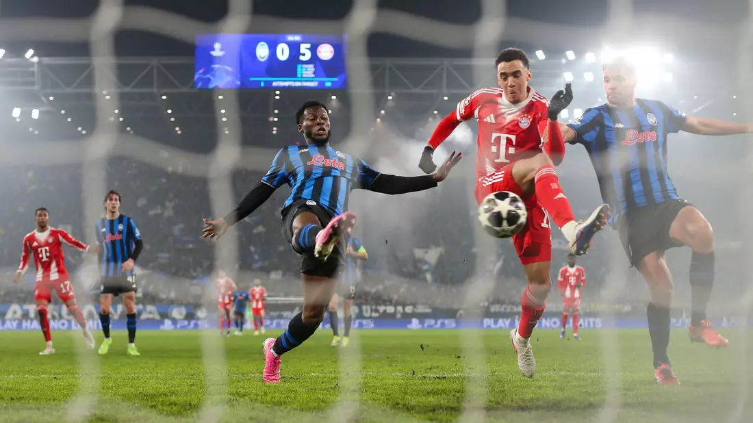 Der FC Bayern trifft gegen Bergamo fast nach Belieben. - Bild: Jan Woitas/dpa