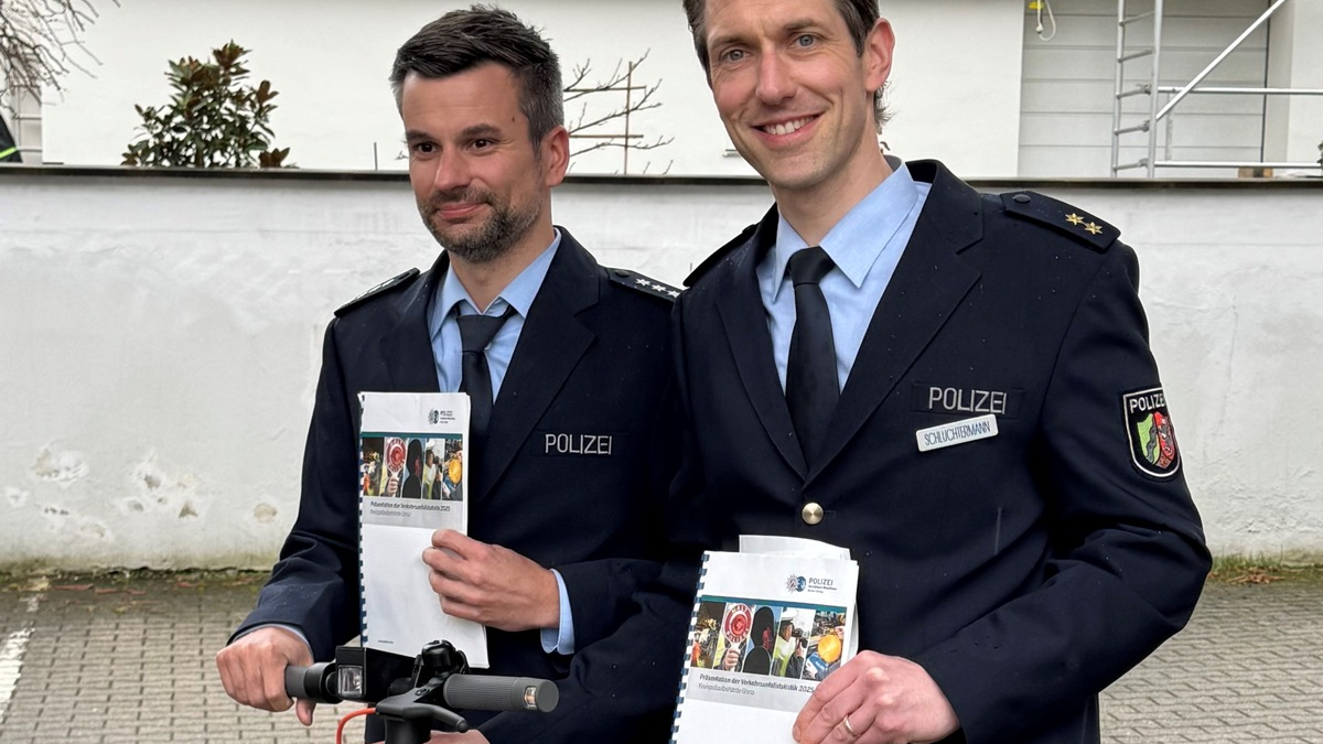 POL-UN: Kreis Unna - Behördenleiter und Direktionsleiter Verkehr stellten Verkehrsunfallstatistik 2025 vor - Foto: presseportal.de