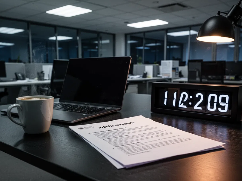 Arbeitszeitgesetz: Das Ende der Vertrauensarbeitszeit - Foto: über boerse-global.de