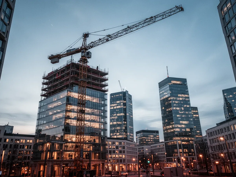 Gewerbeimmobilien: Refinanzierungswelle testet den deutschen Markt - Foto: über boerse-global.de